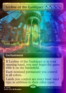 MTG Leyline of the Guildpact (418/462) Murders at Karlov Manor LP FOIL - Picture 1 of 1