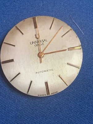 Vintage Mens Universal Geneve 17J 256 C 07 Movement And Dial Running - Image 1 of 4