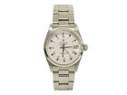 Rolex Date Just 6824 Stainless Oyster Roman & Index White Dial Watch 31mm