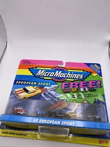 Micro Machines #5 European Sport - The Original Scale Miniatures - Picture 1 of 6