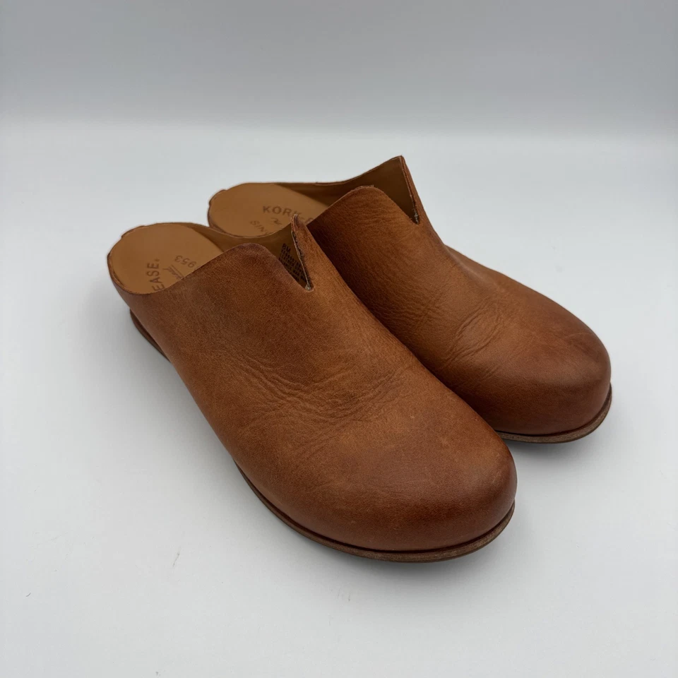 Женские светло-оранжевые сабо без шнуровки Kork Ease 8 пара - Изображение 1 из 4