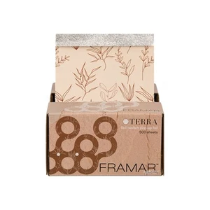 Stagnola per colorazione capelli FRAMAR 5x11 Pop Up Foil Terra 500 Fogli - Imagen 1 de 1
