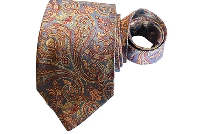 BULLOCK & JONES CORBATA HOMBRE GRIS/FLORAL Ancho: 3.7/8" Largo: 60" Foto 1 de 3