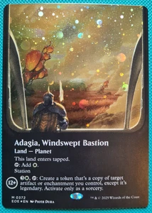 MTG - Adagia, Windswept Bastion - Galaxy Foil - Edge of Eternities - Magic - Bild 1 von 2