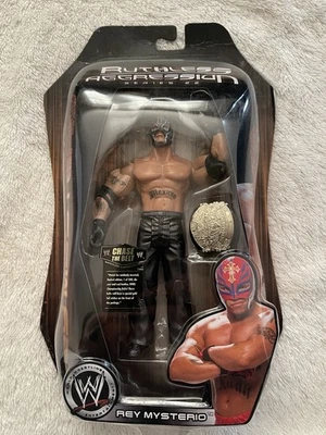 Figura de acción JAKKS Pacific WWE Rey Mysterio Ruthless Aggression Series 22 6 en Foto 1 de 2