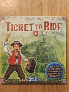 Ticket to Ride Switzerland Map Expansion Pack for 2 or 3 Players - Picture 1 of 3