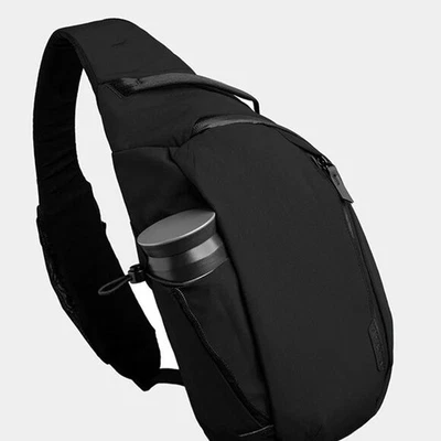 Bandolera Alpaka Metro hombro izquierdo 10L negra Axoflux 210D nueva con etiquetas Foto 1 de 4