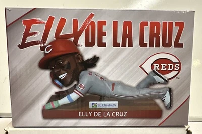 2025 Cincinnati Reds Elly De La Cruz Sliding SGA Bobblehead