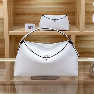T-Lock Large Capacity Single Shoulder Crossbody Bag Portable Underarm Bag Women - Picture 1 of 23