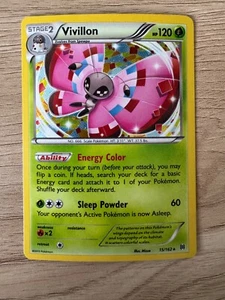 Vivillon 15/162 Pokémon TCG XY Breakthrough Holo NM - Picture 1 of 1