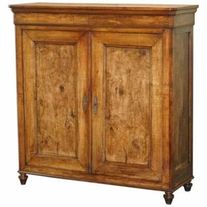 SUBLIME CIRCA 1820 FRENCH FRUITWOOD KITCHEN OR DINING ROOM ANTIQUE POT CUPBOARD - Picture 1 of 12