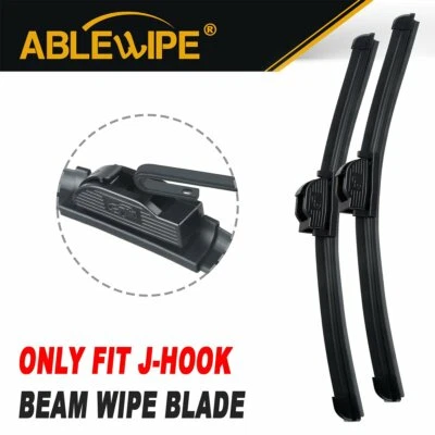 ABLEWIPE Fit For Honda Civic Sedan 2012-2015 Premium Wiper Blades J/U (Set of 2) Foto 1 de 4