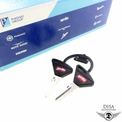 Schlüsselrohling Schlüssel Satz Original für Aprilia RX 125 ab Bj. 2018 - Bild 1 von 3