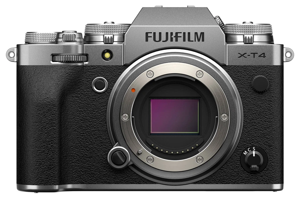 Fujifilm X-T4 26.1 MP Mirrorless Camera - Silver (Body Only)