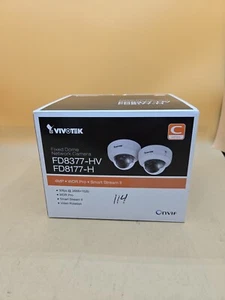 Vivotek FD8377-HV 4 Megapixel WDR Pro Weather Proof Vandal Resistant Fixed Dome - Picture 1 of 4