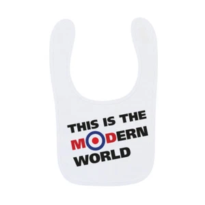 Baby's Unisex This Is The Modern World Mod BIb Scooter Niño Weller Jam - Imagen 1 de 2