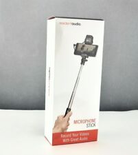 Bâton à selfie noir flambant neuf audio résident RCS-2 clé microphone 3,55 mm prise jack