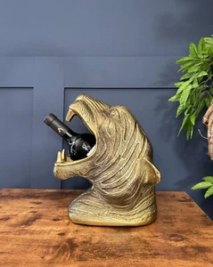 Gold Tiger Weinflaschenhalter | Strukturierte Oberfläche - Bild 1 von 7