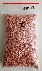 ca. 100 g Kupfergranulat I / Dekoartikel, Recycling / Kupfer #020823 - Bild 1 von 3