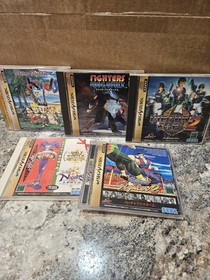 5 Sega Saturn Games Christmas Nights Into Dreams Virtua Fighter Cop 2 KIDS Japan
