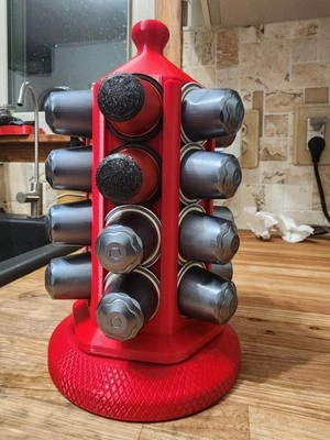 Soporte giratorio para cápsulas de café. Compatible con cápsulas Nespresso. Foto 1 de 3