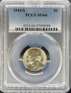 1944-S Jefferson Nickel MS66 PCGS (#PA47098988) - Picture 1 of 2
