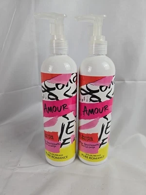 Lote de 2 lociones corporales nutritivas Pure Romance | 12 fl. oz./355 ml. Amour Foto 1 de 2