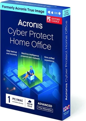 Acronis Cyber Protect Home Office, 1 Gerät, Download, Blitzversand NEU - Bild 1 von 4