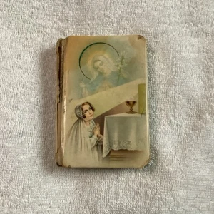 Rare 1955 Antique Catholic Prayer Mini Book Pray Always Crucifix - Picture 1 of 8