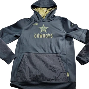 Nike Dallas Cowboys Hoodie Boys Youth XL Camo Salute to Service Military Sweater - Picture 1 of 8