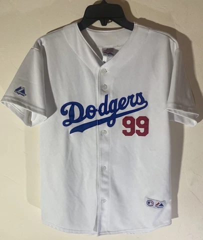 Manny Ramirez Los Angeles DODGERS Baseball MAJESTIC Women's 2xl Sewn Jersey MLB Cover