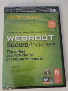 Webroot Secure Anywhere Internet Security Complete 2011 Sealed - Picture 1 of 7