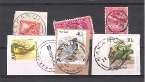 NEW ZEALAND 'KAKANUI' POSTAL HISTORY PMK LOT (JF-F) - Picture 1 of 1