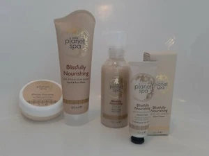 Avon Planet Spa Blissfully Nourishing Set Hand wash Hand Elbow & Foot Cream Mask - Picture 1 of 1