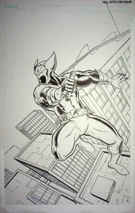 Shadowhawk (5th) Resurrection Alternate Original Artwork Tone Rodriguez - Bild 1 von 2