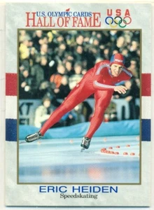 U.S. OLYMPIC CARDS - HALL OF FAME - ERIC HEIDEN - SPEEDSKATING - Picture 1 of 2