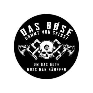 Das Böse kommt von selbst um das Gut Auto Aufkleber Car-Sticker Vinyl wetterfest - Picture 1 of 1