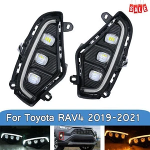 LED Tagfahr DRL Lichter Nebelscheinwerfer Blinker für 2019-2021 Toyota RAV4 - Bild 1 von 10