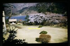 View from Fuji View Hotel in Japan in mid 1950's, Kodachrome Slide aa 5-10b