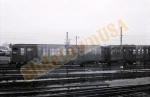 Vtg 35mm Railroad Train Negative RR Cars out Window NS1814 - Picture 1 of 3
