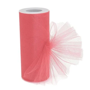 Carol Tulle Fabric Roll - 6 Inch x 25 Yards Tulle Mesh for Gift Wrapping DIY ... - Picture 1 of 6