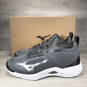 MIZUNO Wave Momentum 2 Gray Volleyball Shoes Women’s Size 8.5