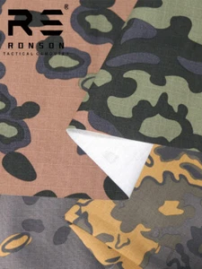 Spring Summer Autumn Winter Camouflage Nylon cotton plaid Fabric Cloth 1.5*1m - Picture 1 of 12