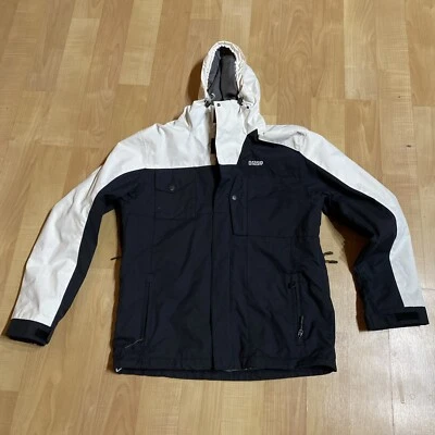Orage Mens Medium Ski Jacket 2 PC LAYERS Black White EUC R$500+ - Image 1 of 4