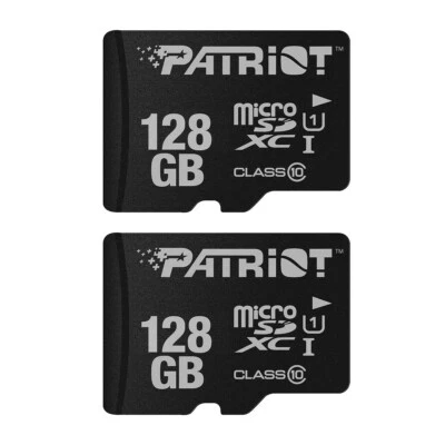 Patriot LX 128GB SDXC Class10 USH-I Highspeed MicroSDXC Flash Memory Card 2-PACK - Image 1 of 4