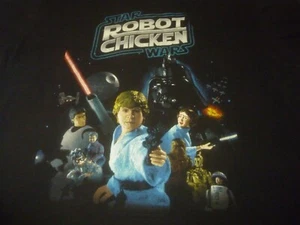 Robot Chicken Shirt - gebraucht Größe XXL Etikett fehlt - guter Zustand!!! - Bild 1 von 3