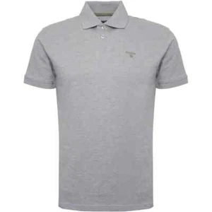 Polo deportivo ligero Barbour gris jaspeado, L $80 - Imagen 1 de 7