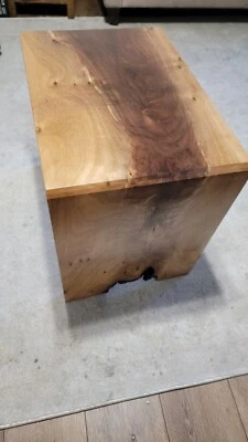 black walnut coffee table - Image 1 of 2