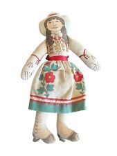 Hallmark Annie Oakley Cloth 6.5" Doll 1979 Famous Americans Historic MCM