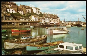 The Harbour Brixham Devon Postcard - Picture 1 of 2